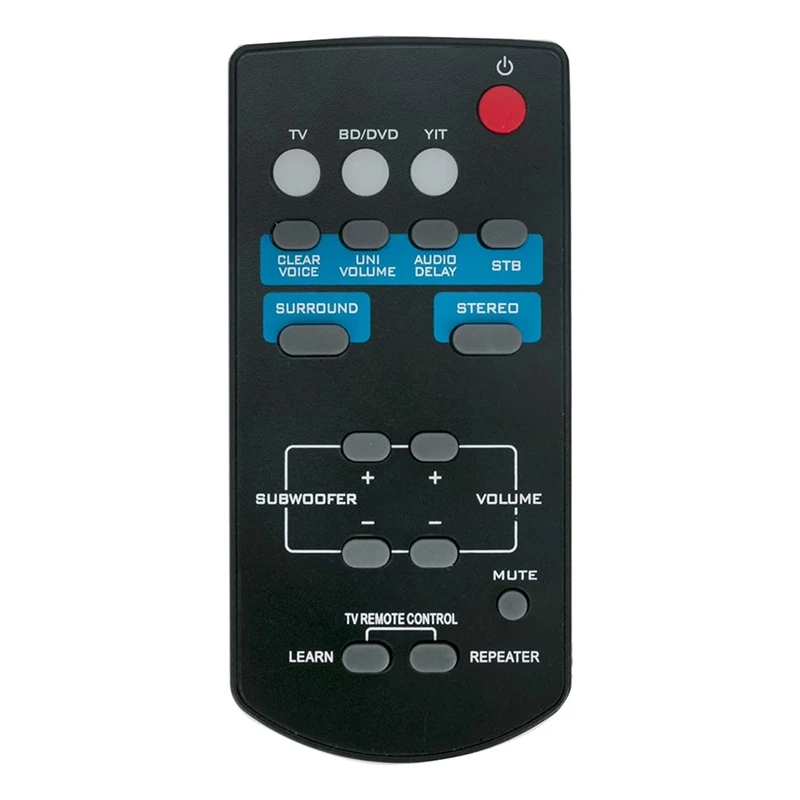 FSR60 WY57800 Replace Remote Control For Yamaha Soundbar ATS-1010 YAS-101 YAS-101BL YAS-CU201 ATS1010 YAS101 YAS101BL