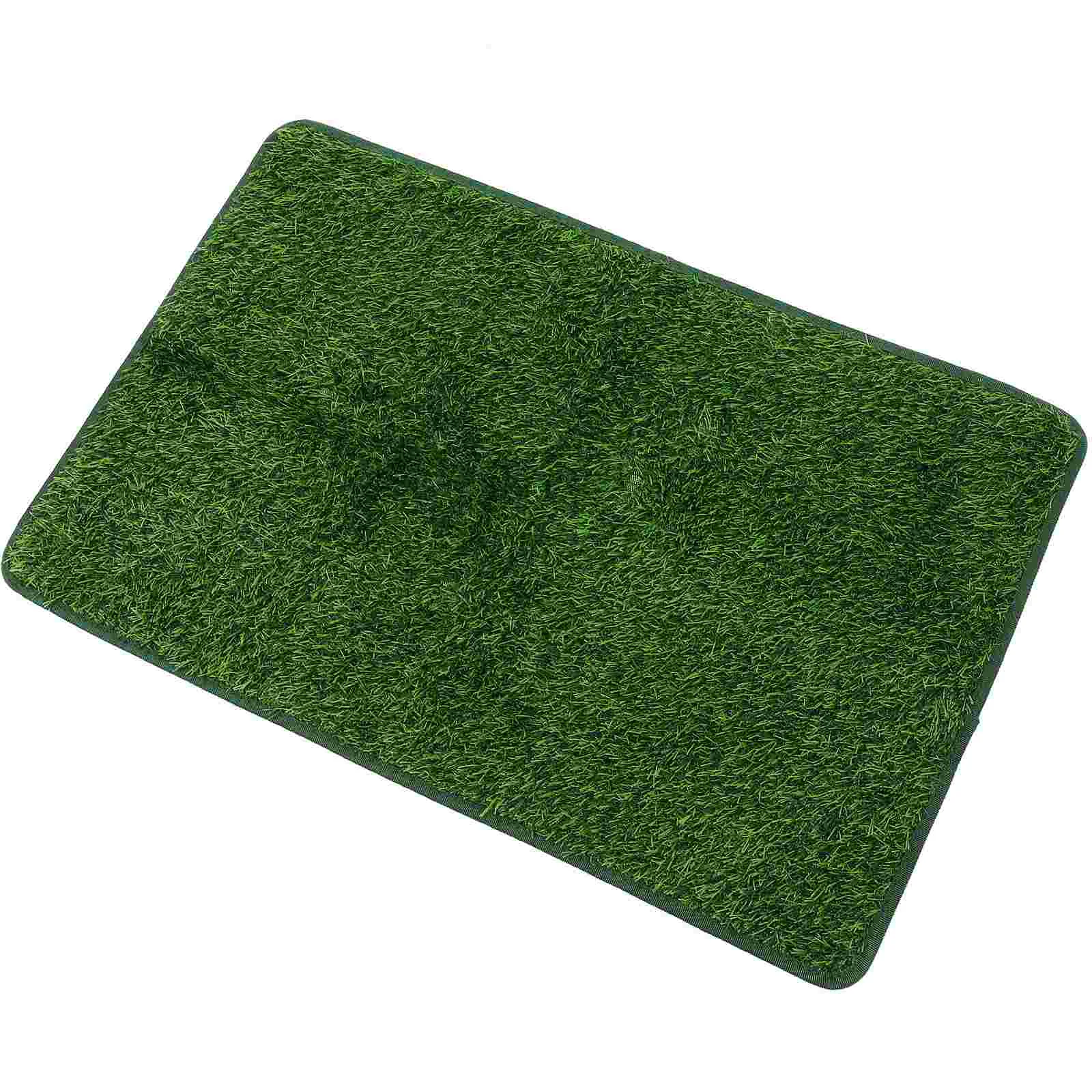 

Pet Mat Vivid Pee Cage Pad Fake Grass Portable Delicate Playing Decorative Dog Accessory Puppy Accessories
