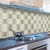 5m kitchen oil proof sticker high temperature resistant bathroom tile decoration wall sticker self adhesive waterproof decorativ