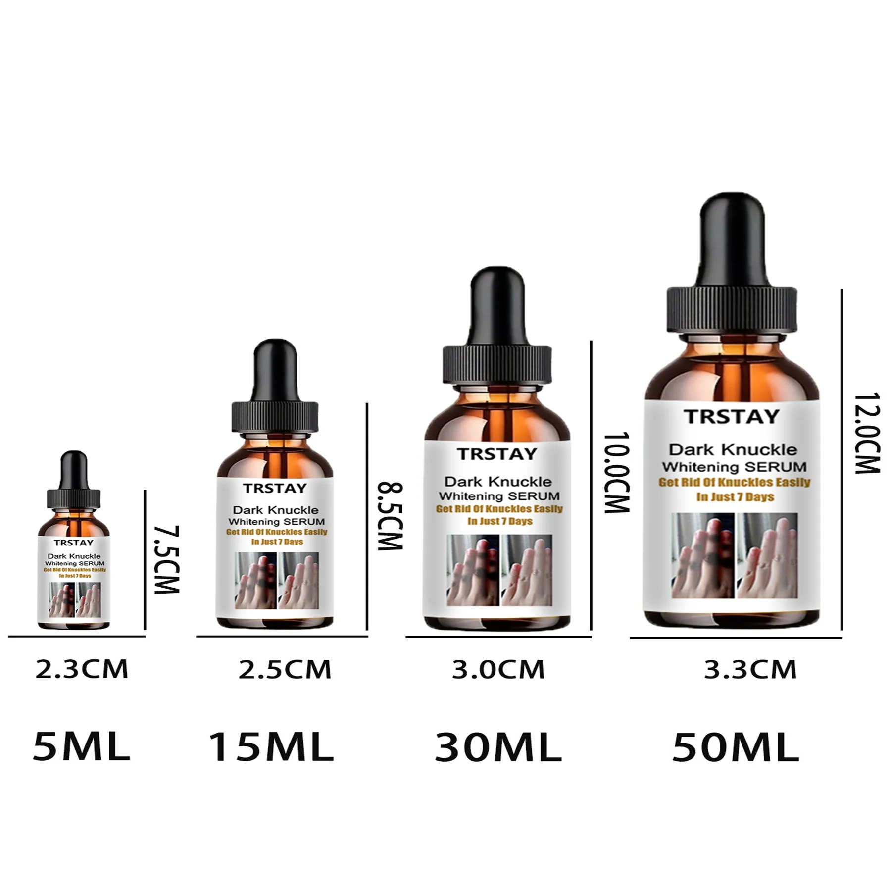 Эссенция для осветления и отбеливания суставов черного пальца TRSTAY легкое