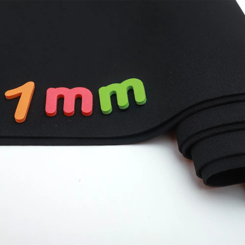 

SBR Neoprene Sewing Fabric Waterproof Windproof Diving Shockproof Electric Shockproof 1mm Thickness Stretch Polyester