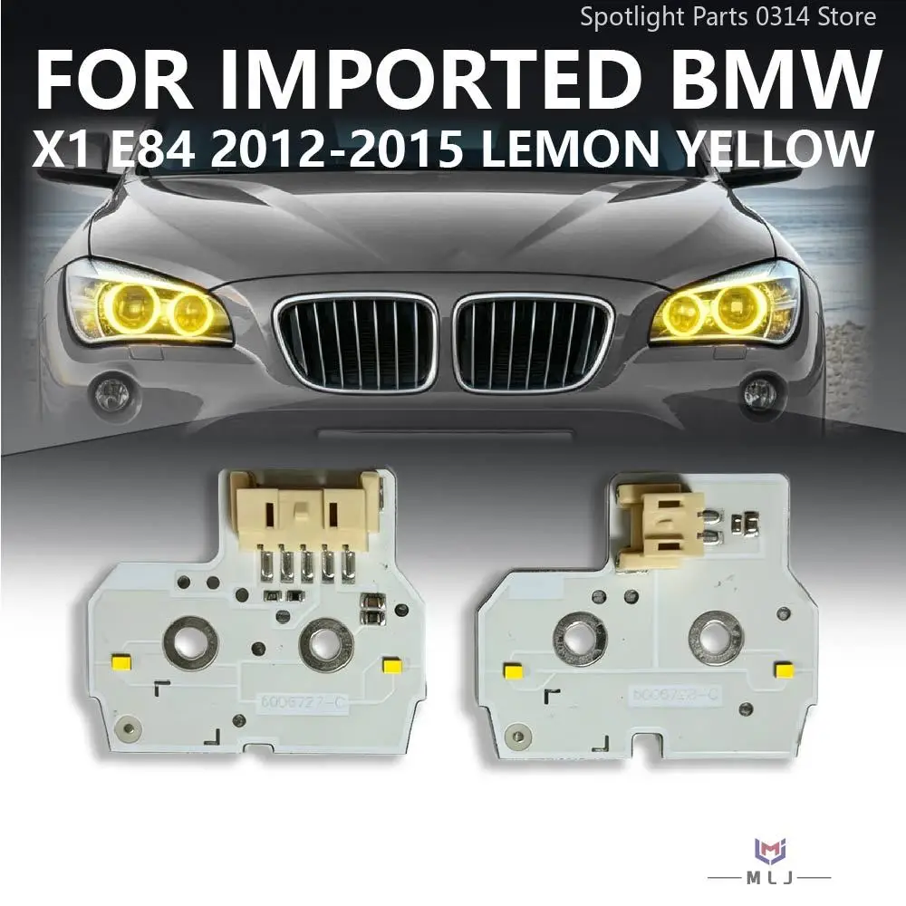 Фото 63117397245 63117397246 Чип-балласт DRL, лимонно-желтый, для BMW X1 E84 2012-2015, плата источника света фар, автомобильные аксессуары №1