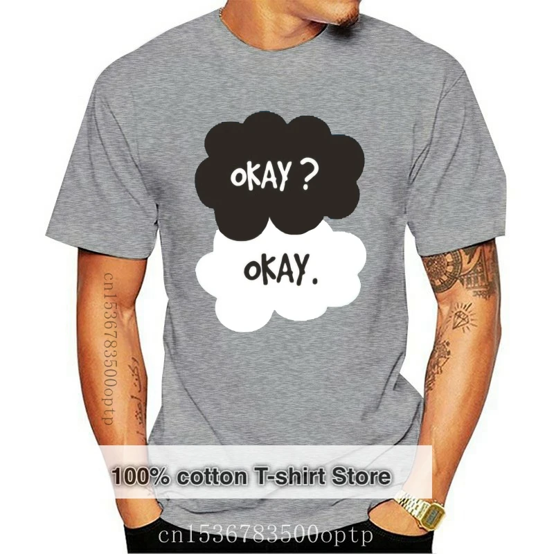 

Okay Okay The Fault in Our Stars Tshirt Okay Okay Short Sleeve Tshirt