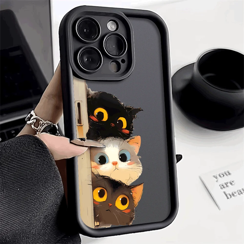 Противоударный чехол для телефона iPhone 16 15 14 13 12 11 Pro Max XS XR X Plus Mini силиконовый с