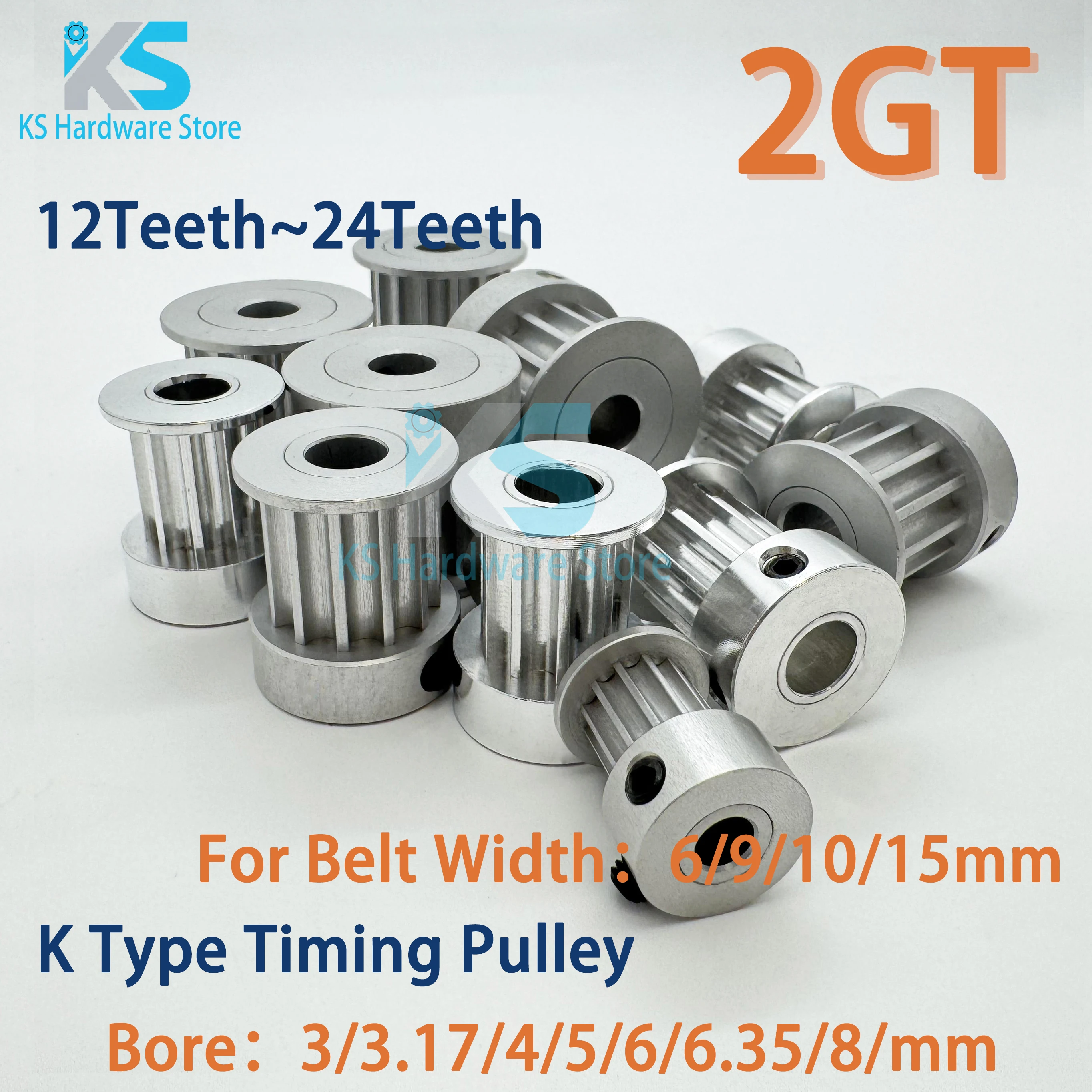 

Шкив ГРМ 2GT 12T 14T 15T 16T 18T 24T