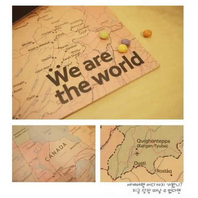 

12Pcs/lot Creative stationery map envelope file pocket Retro Style lovely A4 folder file school and office supplies