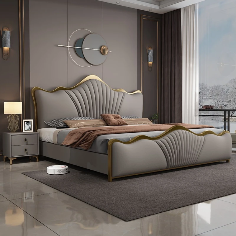 Детская европейская двуспальная кровать Royal Nordic High End King Size Frame Двуспальная