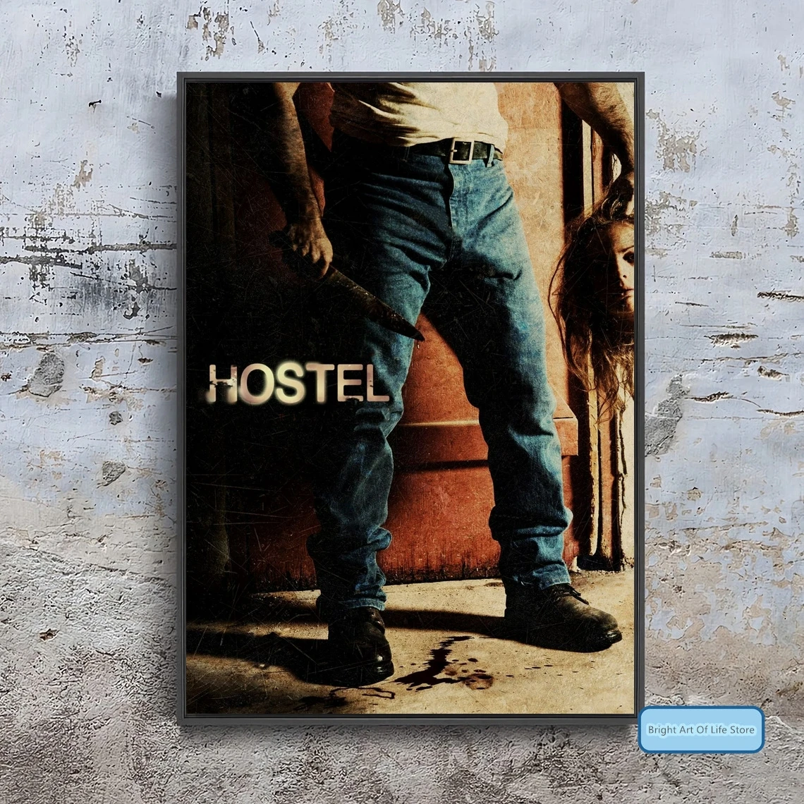 

Hostel (2006) Classic Movie Poster Cover Photo Print Canvas Wall Art Home Decor (Unframed)
