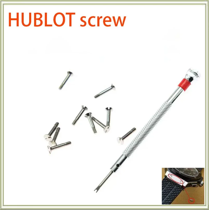 Винты из нержавеющей стали для Hublot Bigbang Classic Fusion H-U Bezel Buckle Screw Tool 5,3 5,6 6,0 6.8