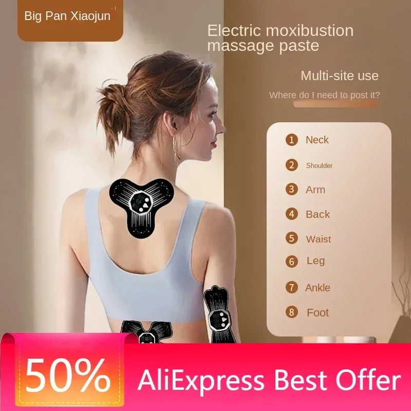 

Ultimate Portable EMS Neck Massager - Rechargeable for Relaxation and Rehabilitation