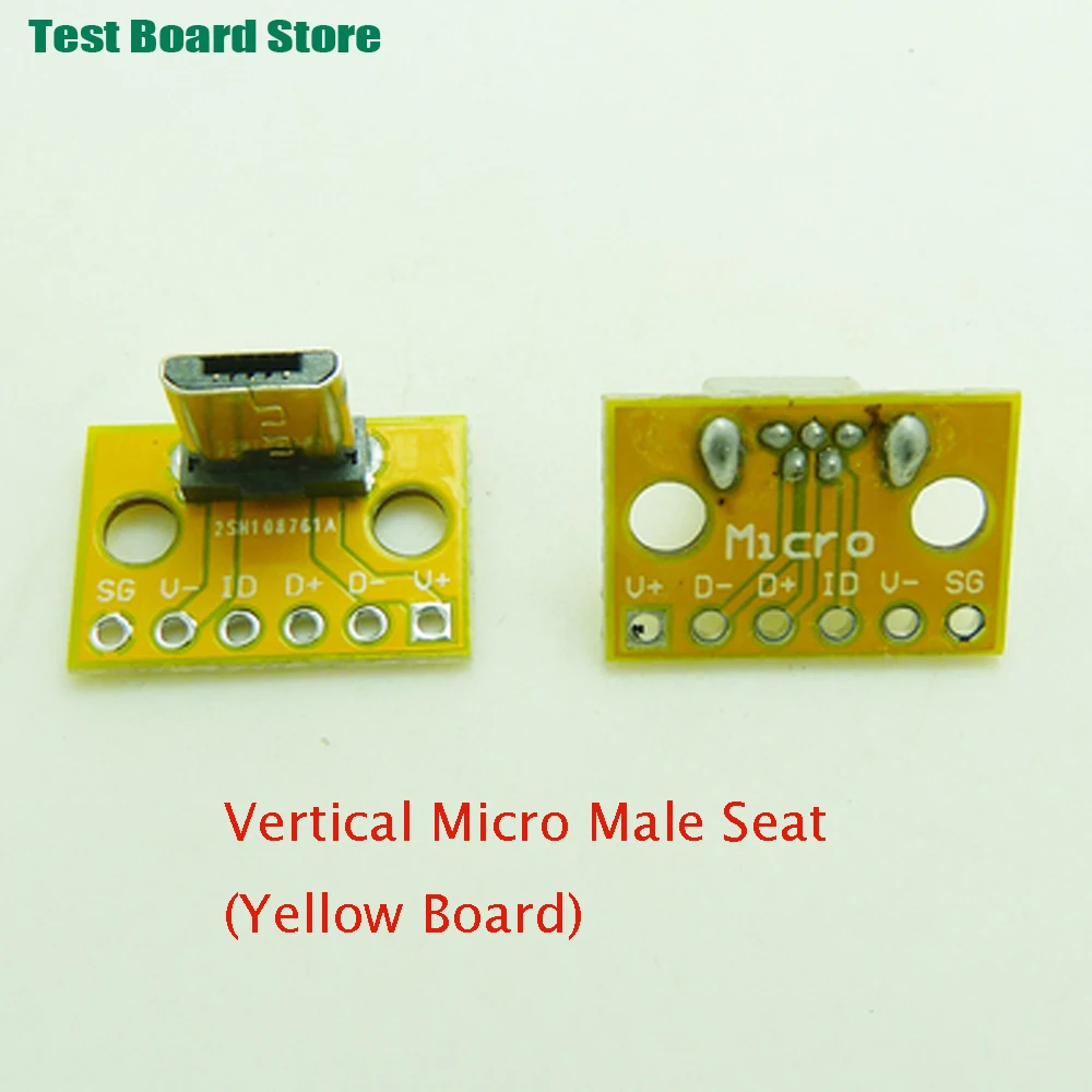 

USB разъем для пайки TestBoard WP-New-632