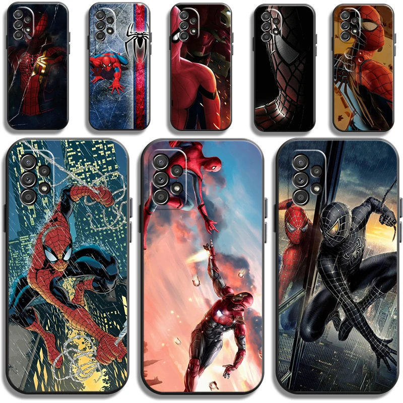 

Marvel Spiderman Phone Cases For Samsung Galaxy A21S A31 A72 A52 A71 A51 5G A42 5G A20 A21 A22 4G A22 5G A20 A32 5G A11 Carcasa