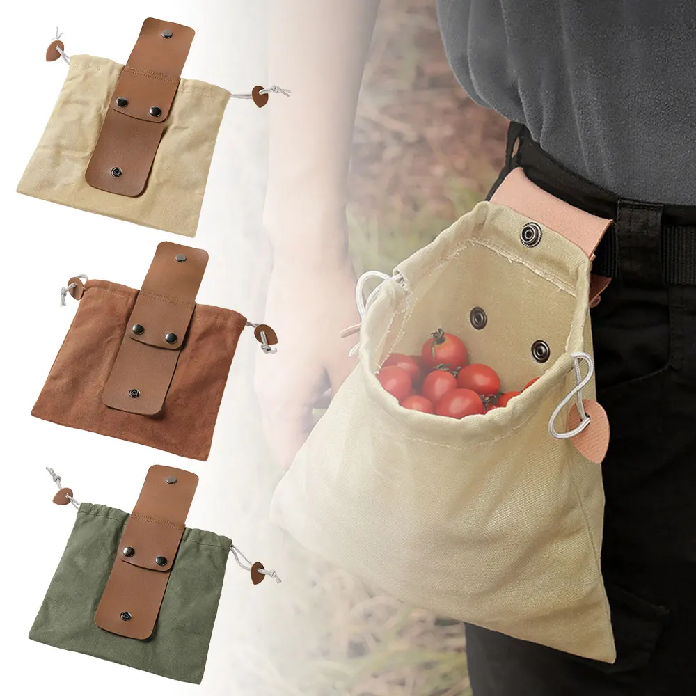 

Foraging Bag Fruit Picking Pouch Storage Bags for Camping Hiking