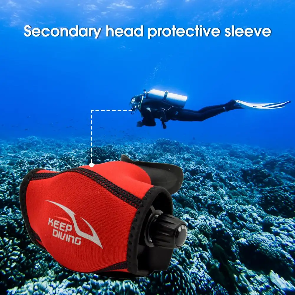 

Second Stage Cover Reusable Dive Regulator Cover Soft Dirt Resistant Dive Regulator Cover for Outdoor