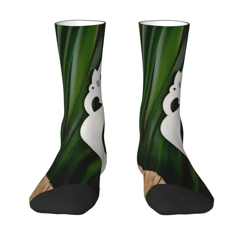 

Cute NZ Maori Culture Theme Socks Women Men Warm 3D Printed Bone Manaia And Paua Football Sports Socks