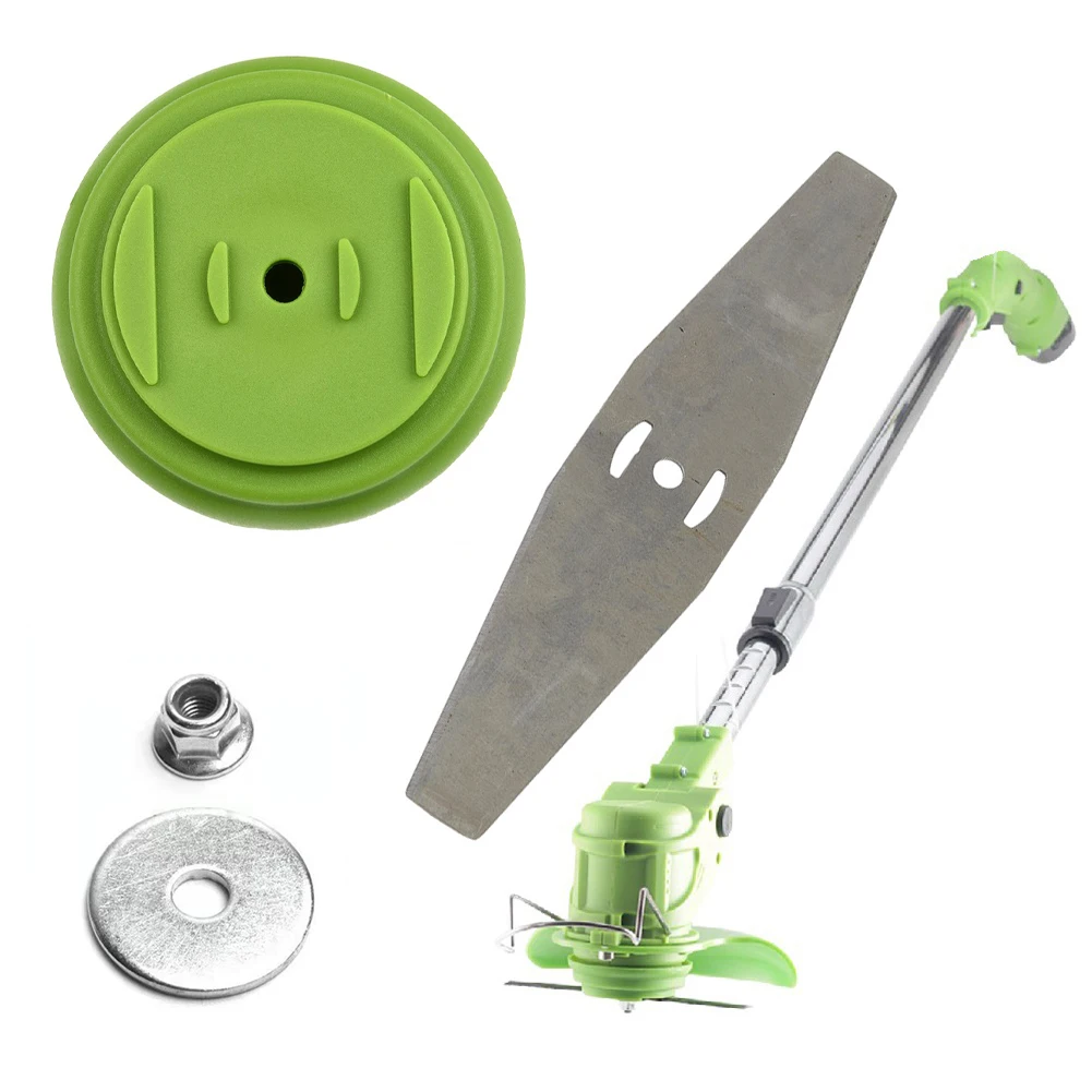 

Tools Garden Trimmers Trimmer Plastic Grass Cover Saw Accessories Head Fittings Brushcutter Blades Grass For Metal Power