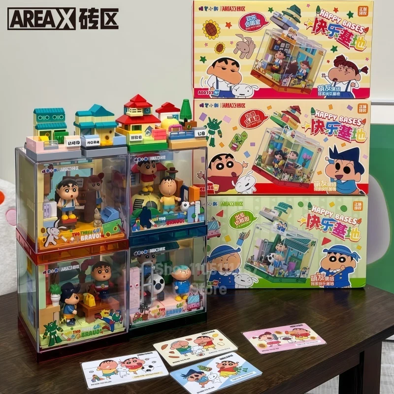 Фото Конструктор AREAX «Домик Шин-чана: Хоровая комната» — сборная модель, настольное украшение, коллекционный подарок на праздники №2
