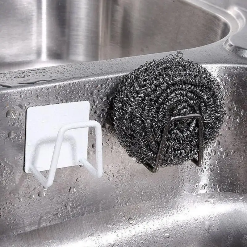 

Suction Cup Sponge Holder Sink Drying Rack Soap Drainer Organizer Kitchen Storage Bathroom Soap Stand Shelf Home Accessories