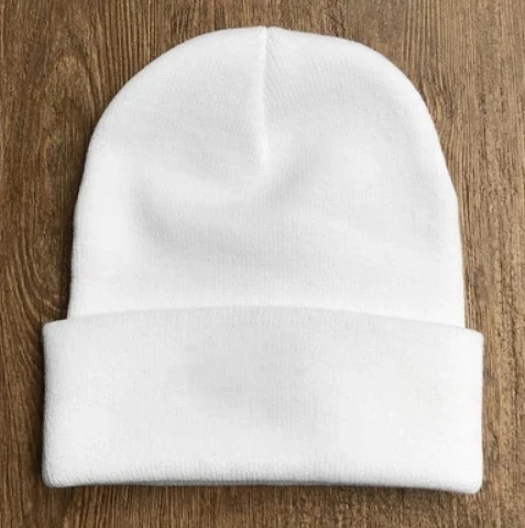 

CH Chrome Silver 925 Hiphop Punk Cross style Winter Knitted hat Cap Keep Warm For Christmas halloween best gift High quality