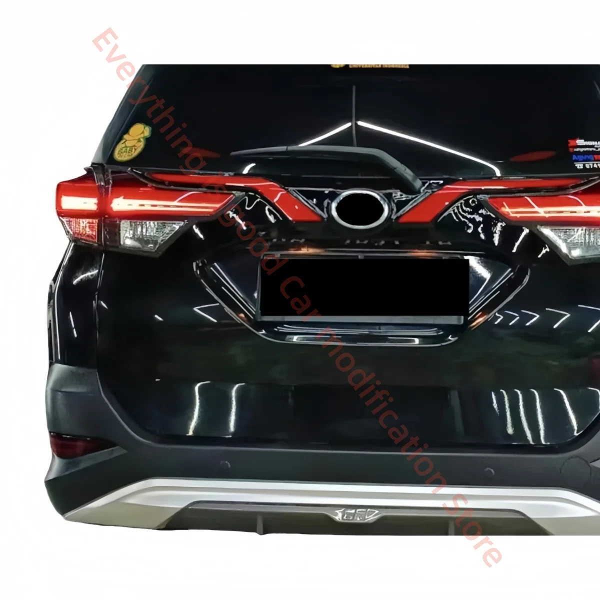 Фото Для Toyota Rush 2023: Модифицированные светодиодные задние фонари полной ширины, стоп-сигналы, указатели поворота, сигнальные огни, задние фонари, автозапчасти №5