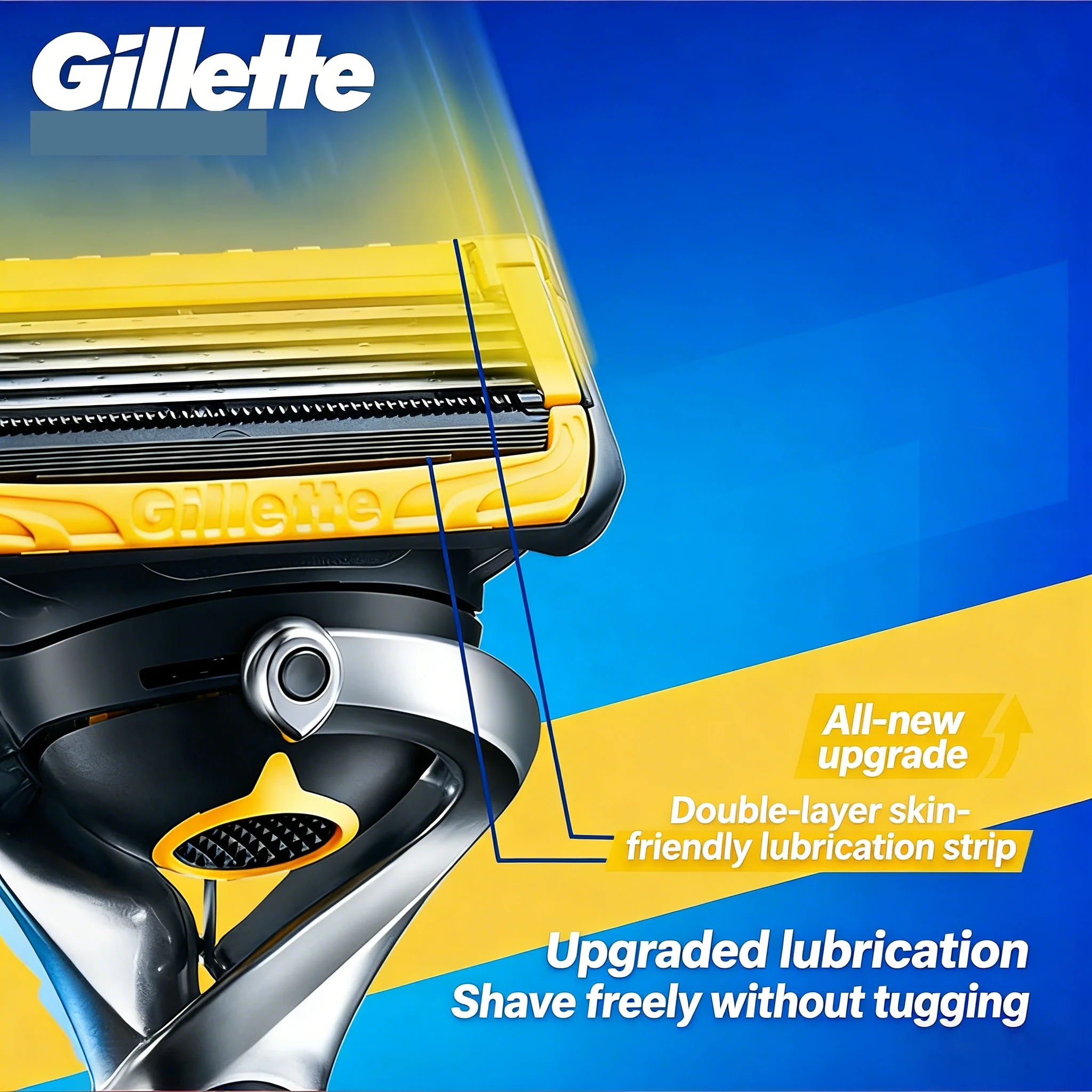 Фото Бритва Gillette ProGlide Shield для мужчин, 5-лезвийная, с прецизионным триммером, технологией Comfortglide, ручкой и 5 сменными кассетами №4