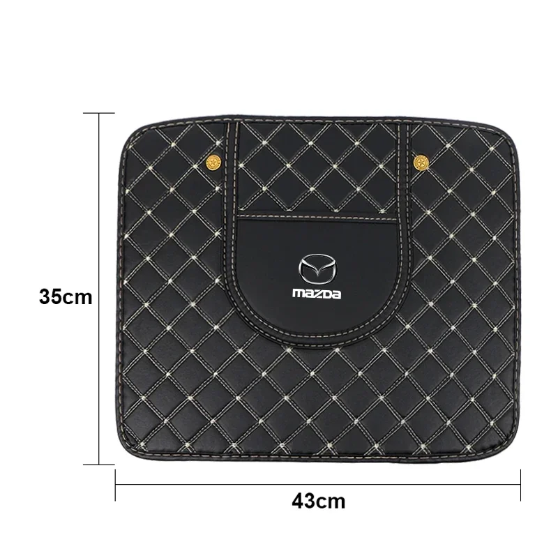 Из искусственной кожи автомобильные противоударные коврики защитная накладка