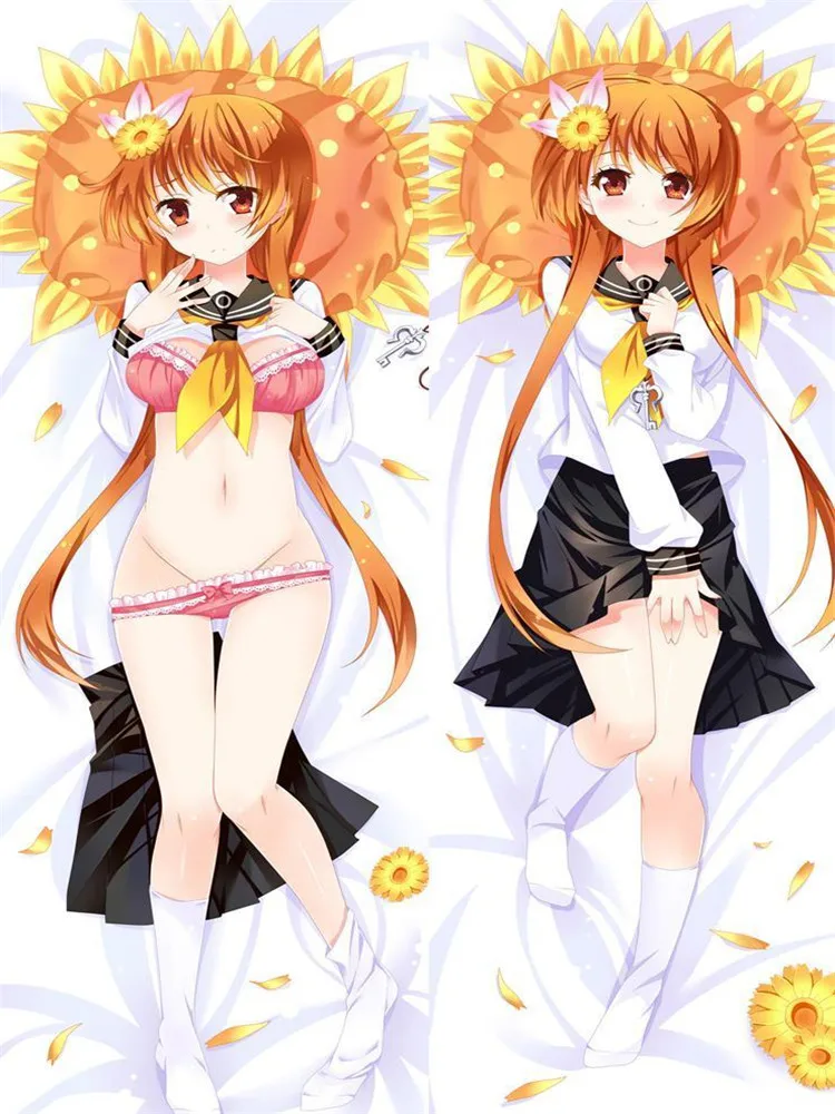 

DIY Custom Anime Dakimakura Nisekoi Pillowcase Tachibana Marika Hugging Body Pillow Cover Case Cushion Pillow Case Home Bedding