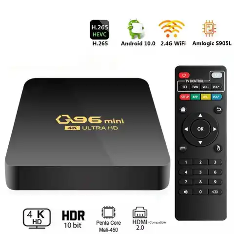 Оригинальная приставка Q96 TV Box S 4K HDR Android TV 8,1 Ultra HD WIFI Google Cast Netflix IPTV телеприставка ТВ-приставка 4 медиаплеер