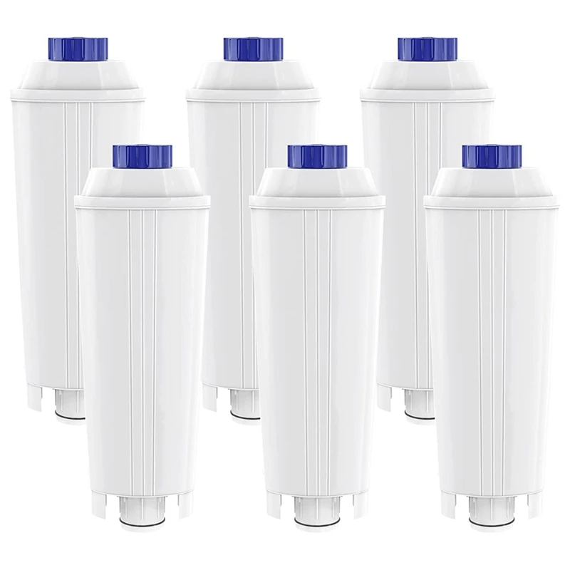 6-паковочный фильтр для кофемашины Delonghi Dlsc002 Фильтр Ecam Esam Etam Bco Ec с смягчателем