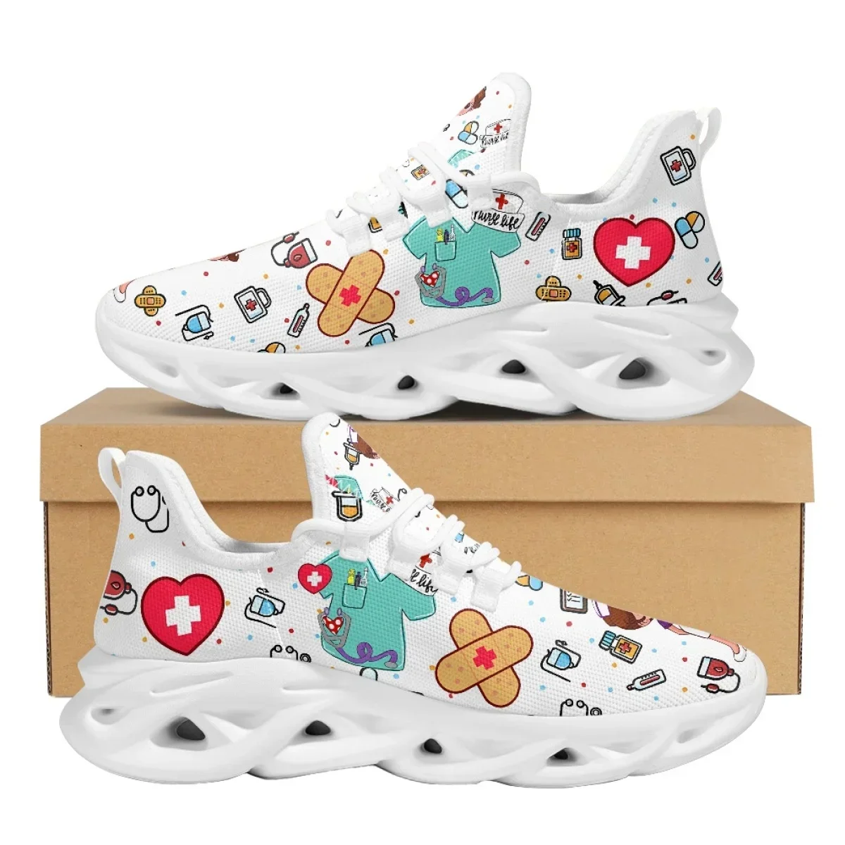 Кроссовки для медсестер женские нескользящие кроссовки женская обувь параметры