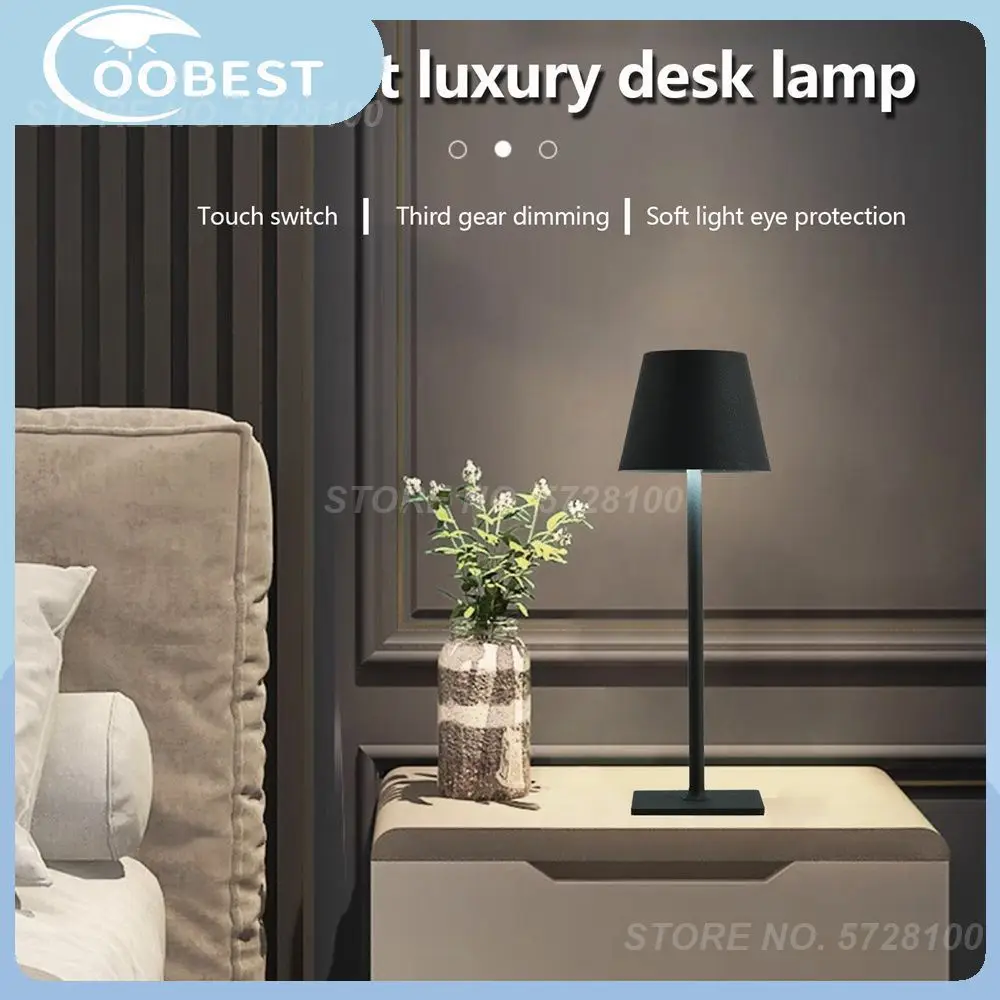 

Светодиодная настольная лампа в минималистичном дизайне, лампа для создания атмосферы в ресторане, спальне, для пары, ужина, ночного ужина, лампа для прикроватного столика, осветительные приборы