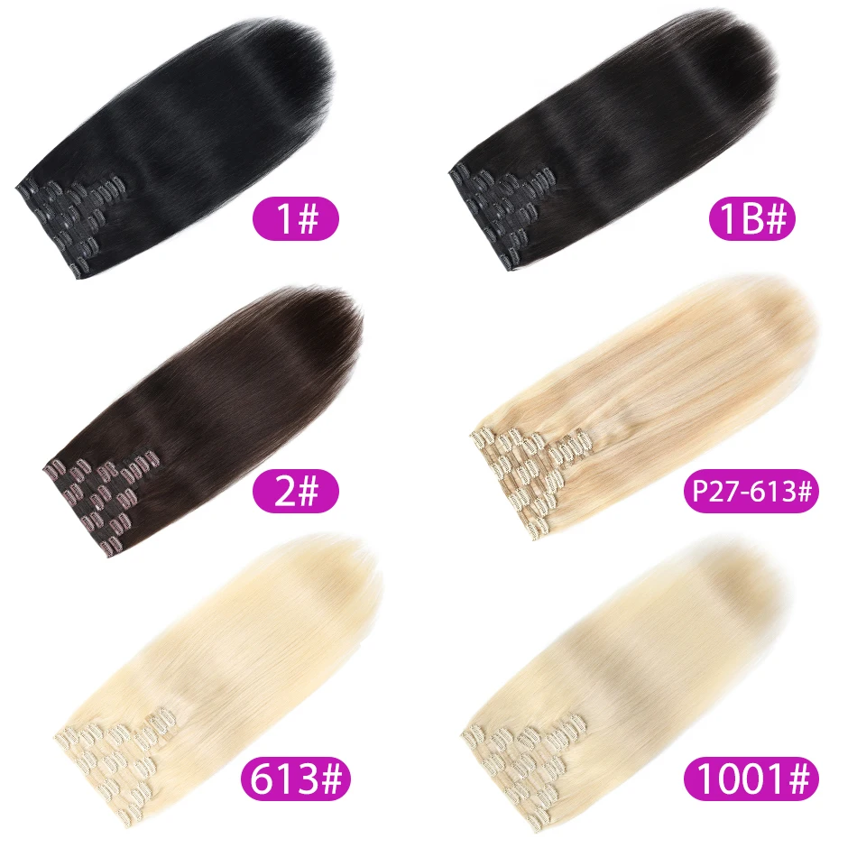 Набор Из 10 Предметов 160 Г Наращивание Человеческих Волос Remy