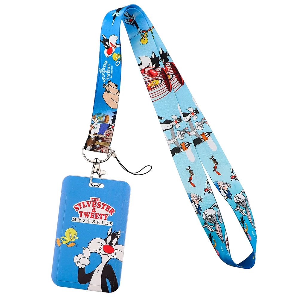 

BG1966 Funny Animal Keychain Neck Strap Lanyard for keys ID Card Mobile Phone Straps USB Badge holder DIY Neck Strap Hang Rope