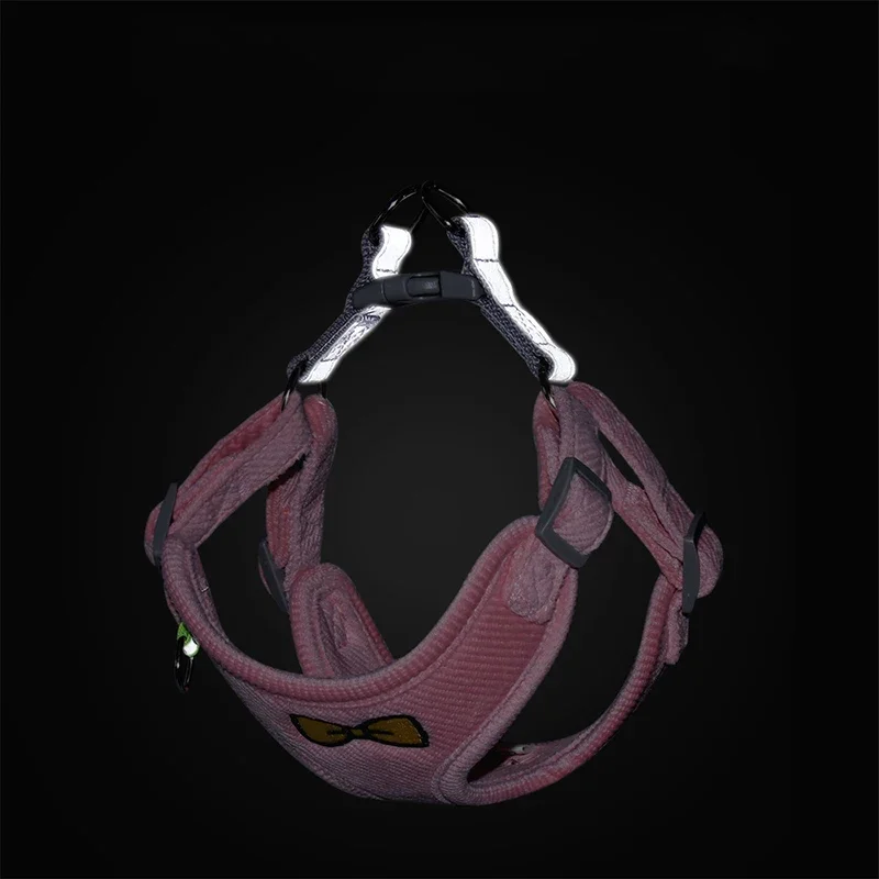 Светоотражающая шлейка для собак жилет маленьких прогулок на открытом воздухе