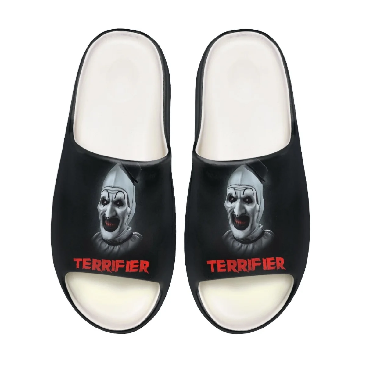 

Halloween Horror Movie Printed Women Fashion Casual Summer Comfortable Street Walks Plays Unisex Platform Slippers Beach Sandals
