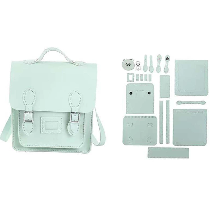 

Diy Handmade Bag for CAMBRIDGE Style Hand Stitching With Sewing Tools Handle Shoulder Bag Accessories Pu Leather Adjusta
