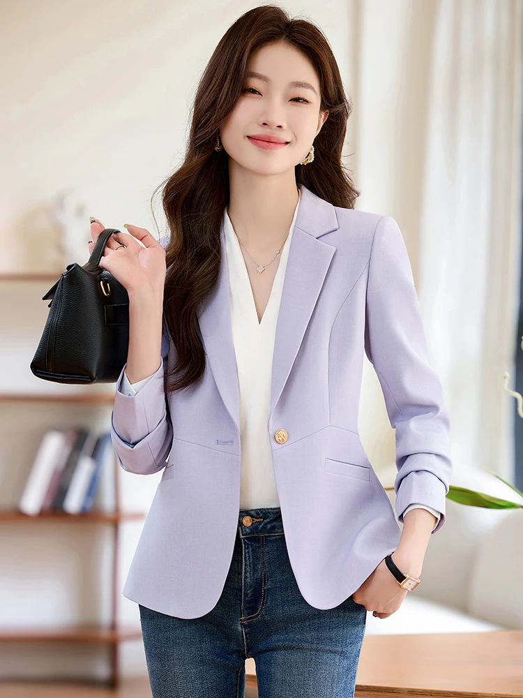 Женский маленький костюм облегающий талию верхняя одежда женская новинка 2024