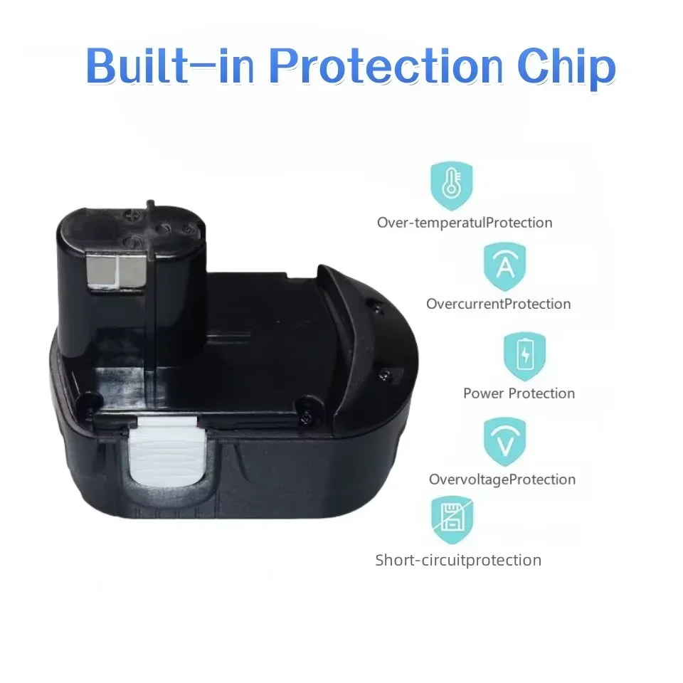 Перезаряжаемая батарея для Hitachi EB1820 18 В NI-CD 9 8 Ач