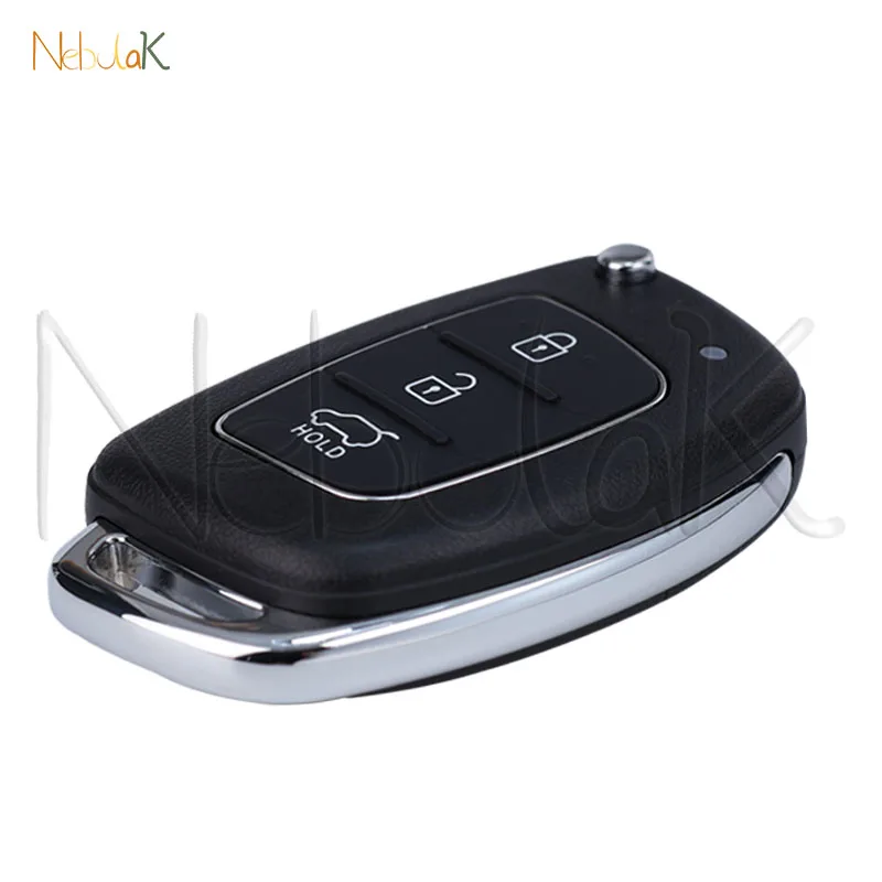 Карта ключа Filp RKE-4F22, подходит для Hyundai Tucson 2016 2017 2018 2019 2020, дистанционный автомобильный брелок, 433 МГц, чип 4D70, 95430-D3100, неразрезанный TOY40 3 BTS (art.: 3920ceefe654f) - 3920ceefe654f