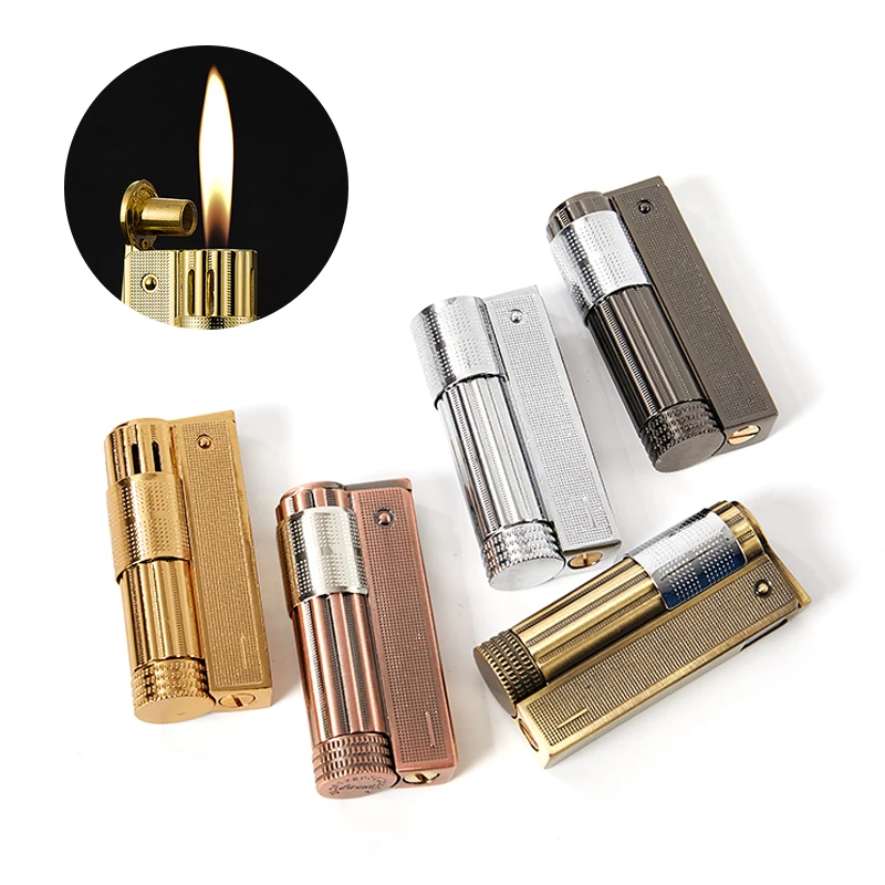 Fluid Metal Luxury Cigarette Gadgets Cigarette Lighters For Men Creative Gift