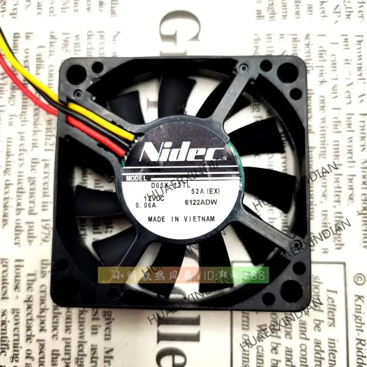 Новый семейный Вентилятор охлаждения 12 В 5010 А 5 см в сборе