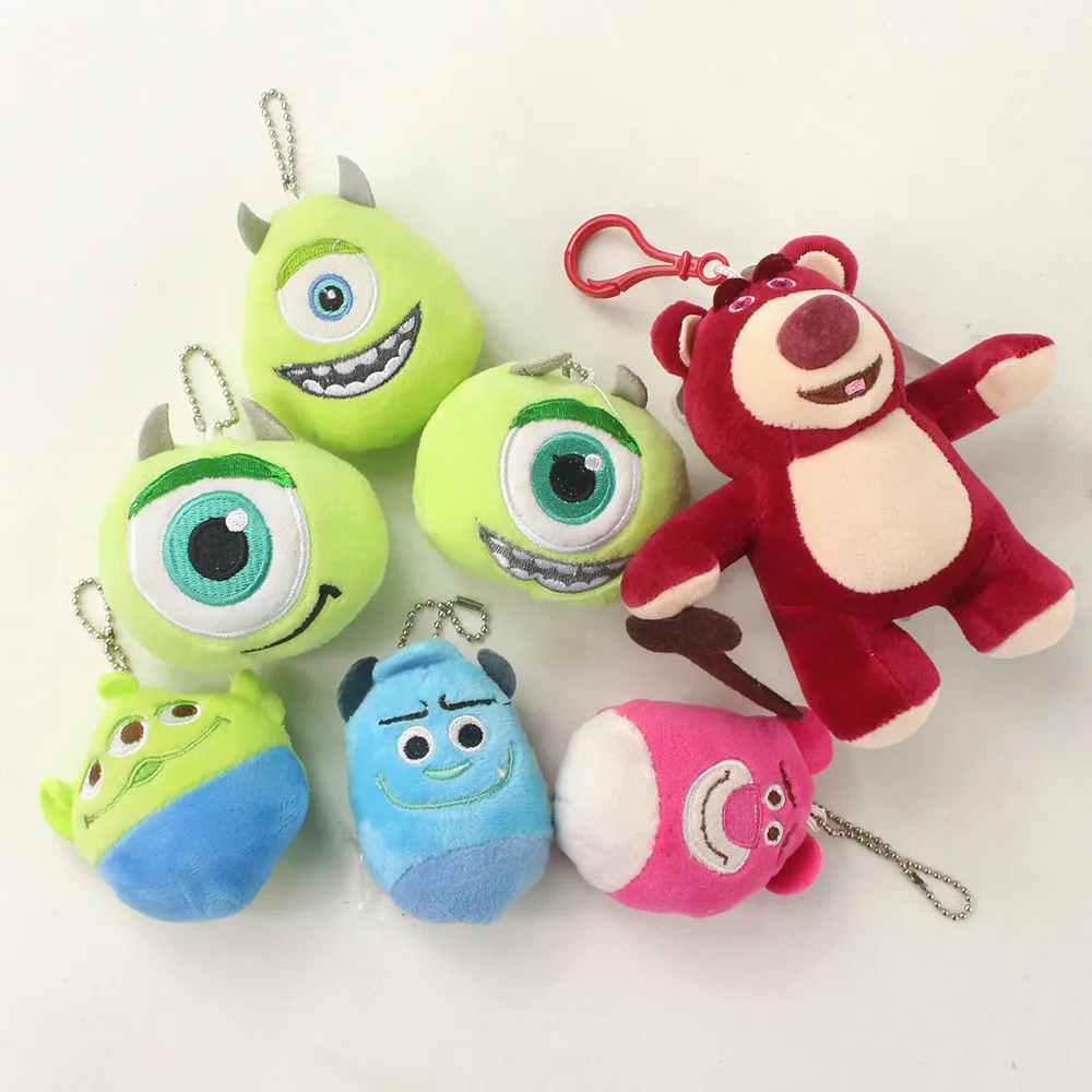 

8-13 см брелоки в виде истории игрушек Плюшевые игрушки Мягкие Мультяшные Животные Куклы Подвески