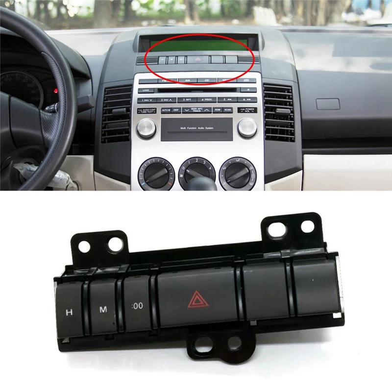 Флюоресцентный кластер автомобильной приборной панели для Mazda 5 2008-2010