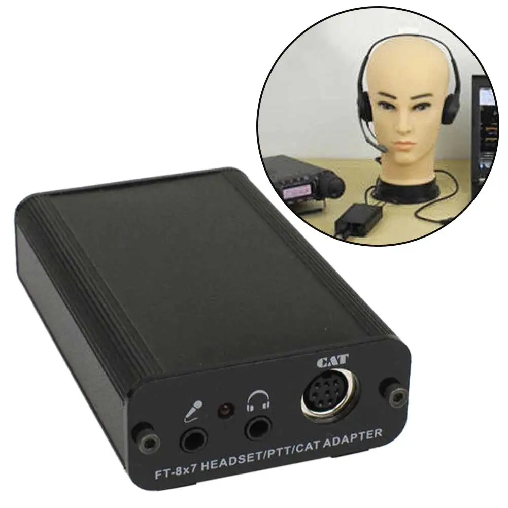

YAESU FT-818ND FT-857 FT-891 для компьютера, дома, CAT, адаптер, разъем, офисное радио, аксессуары для наушников, микрофона, динамиков