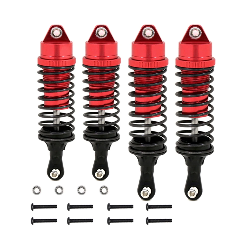 

Передние амортизаторы для радиоуправляемого автомобиля, для Traxxas Slash 4X4 727 RC модель автомобиля задний амортизатор-красный