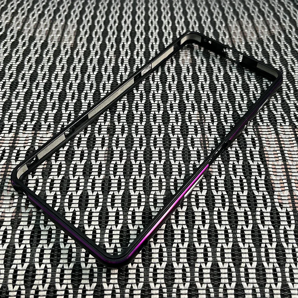 Фото Легкий металлический бампер для Sony Xperia 1 VI, ультратонкая рамка, 1 В, 5 В, 10 В, чехол с защитой от царапин + защитная крышка для объектива камеры №4