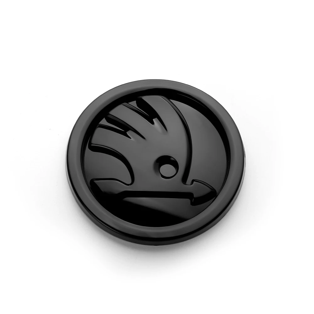 

8/9/10 см эмблема автомобиля передний капот значок задний багажник наклейка для Skoda Octavia Rapid Fabia S логотип A7 Superb KAMIQ Karoq аксессуары