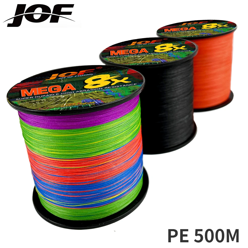 Леска рыболовная плетеная 500 м 18-78lb