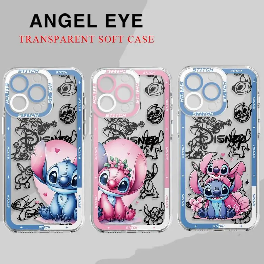 Stitch Disney Cute Phone Case for Xiaomi Mi 11 Lite 11T Pro Redmi 10C 13C 9A 10A 12C X3 X3NFC 4G 5G Soft Cover