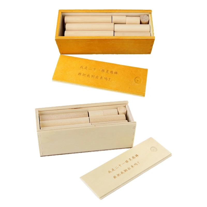 

Creative Puzzle Box Toy LuBan Lock Boys Girls Intelligence Developmental Gift